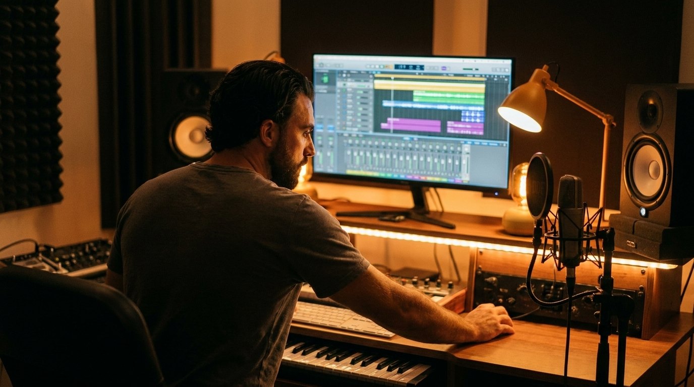 Une de mes compositions ouverte dans mon séquenceur